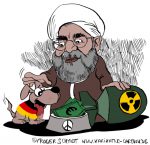 Karikatur, Cartoon: Atomabkommen mit dem Iran © Roger Schmidt