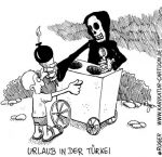 Karikatur, Cartoon: Attentat Türkei, © Roger Schmidt