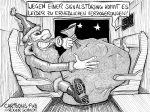 Karikatur, Cartoon: CO2-neutrale Weihnachtsgeschenke © Roger Schmidt