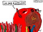 Karikatur, Cartoon: Unteilbar-Demo © Roger Schmidt