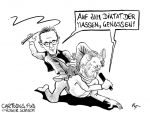 Karikatur, Cartoon: Grönemeyers Diktatur-Rede © Roger Schmidt