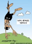Karikatur, Cartoon: Henker, © Roger Schmidt