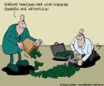 Karikatur, Cartoon: Korruption, © Roger Schmidt