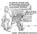 Karikatur, Cartoon: Rechtschreibreform, © Roger Schmidt