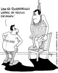 Karikatur, Cartoon: Selbstmord bei Foxconn - iPhone, © Roger Schmidt
