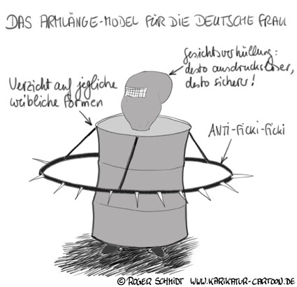 Karikatur, Cartoon: Silvester Exzesse in Köln, © Roger Schmidt