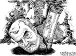 Karikatur, Cartoon: Top-Terrorist Qassem Soleimani tot © Roger Schmidt