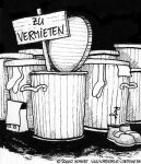 Karikatur, Cartoon: Wohnungsnot als Chance, © Roger Schmidt