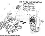 Karikatur, Cartoon: Zum Neuen Jahr, © Roger Schmidt